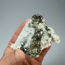 Pyrite with Calcite, Quartz - image 2