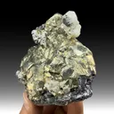 Pyrite with Calcite, Sphalerite - image 1