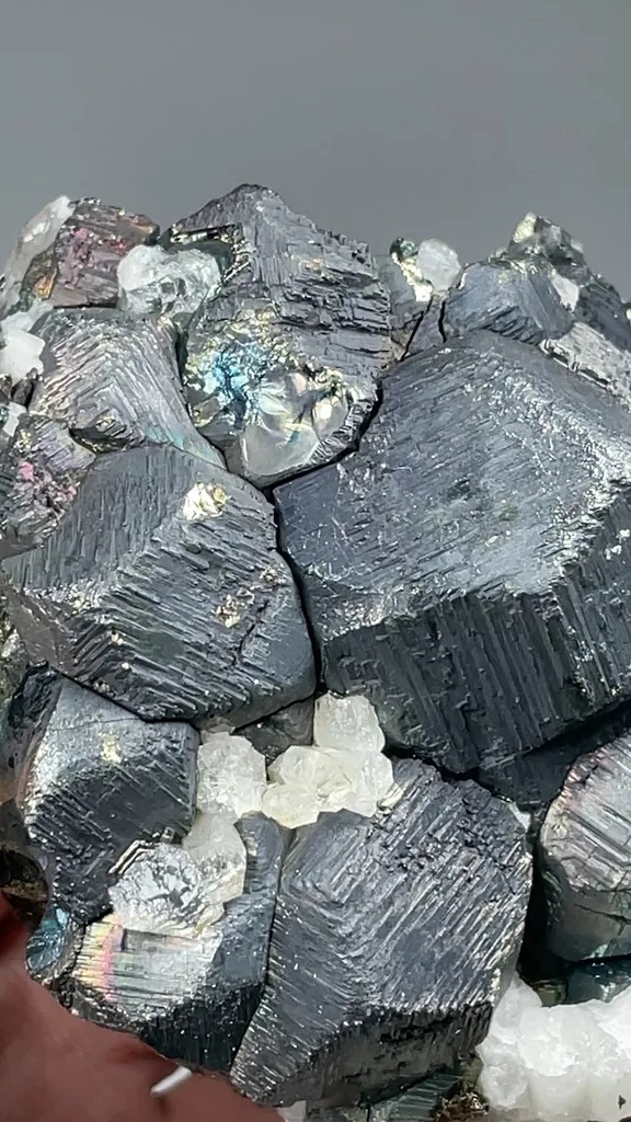 Pyrite with Chalcocite, Quartz - image 2