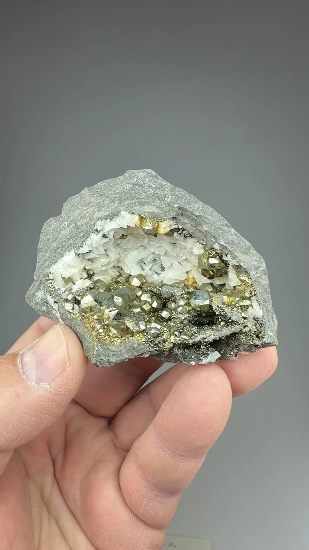 Pyrite with Dolomite - image 2