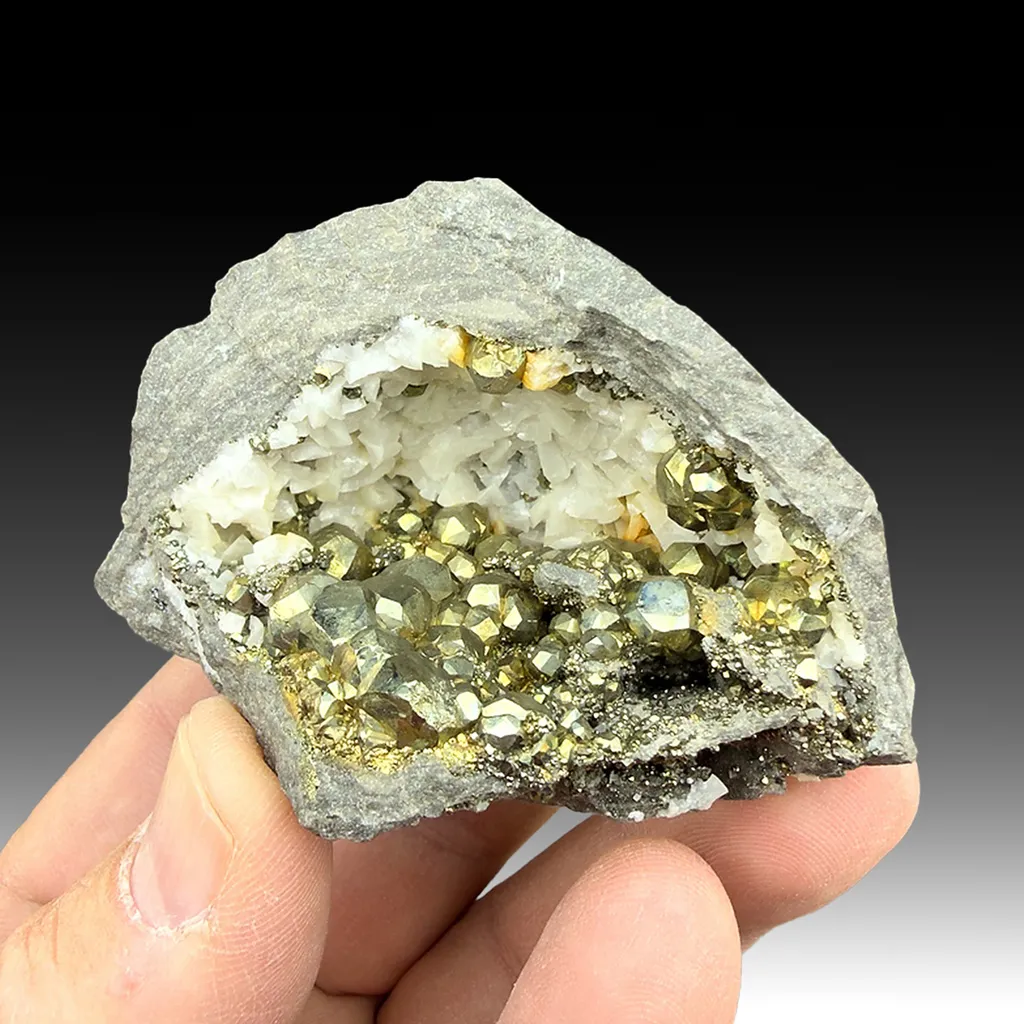 Pyrite with Dolomite image