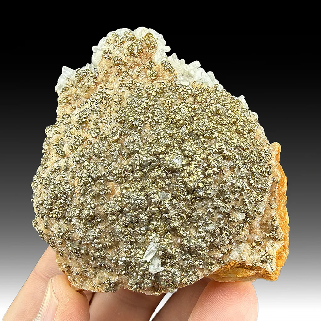Pyrite with Dolomite, Calcite image