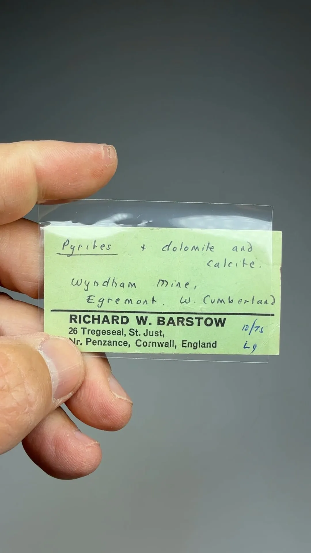 Pyrite with Dolomite, Calcite - image 2