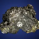 Pyrite with Enargite on Quartz - image 3
