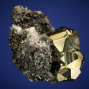 Pyrite with Enargite on Quartz - image 5