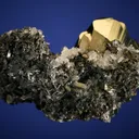Pyrite with Enargite on Quartz - image 4