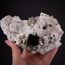 Pyrite with Fluorapatite - image 1