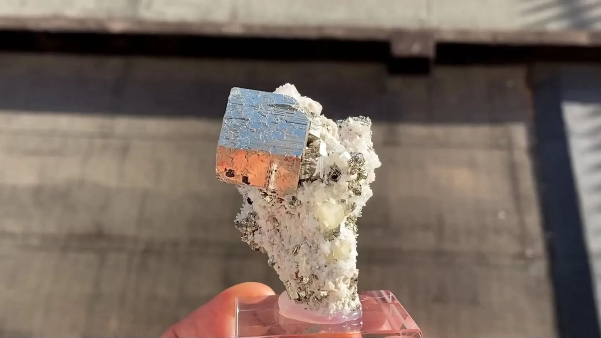 Pyrite with Fluorapatites - image 5