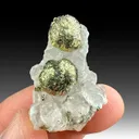Pyrite with Fluorite - image 1