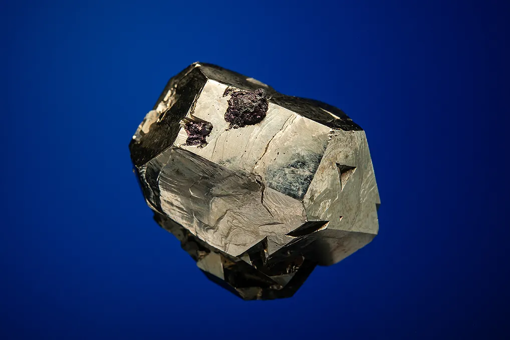 Pyrite with Franckeite(?) image