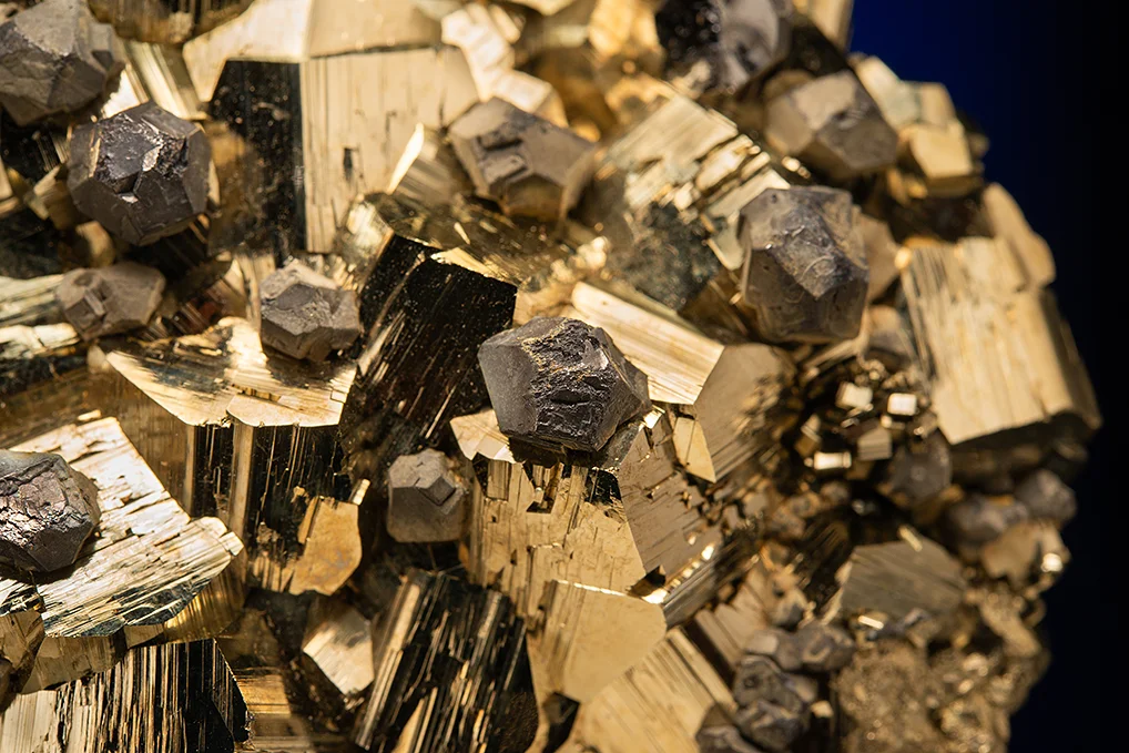 Pyrite with Galena - image 2