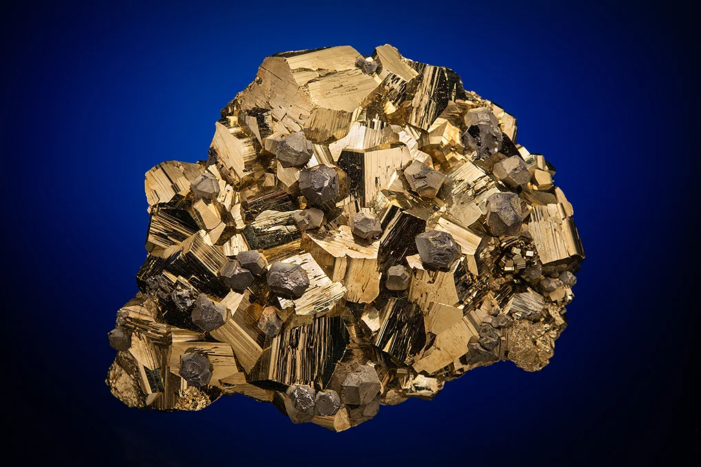 Pyrite with Galena image
