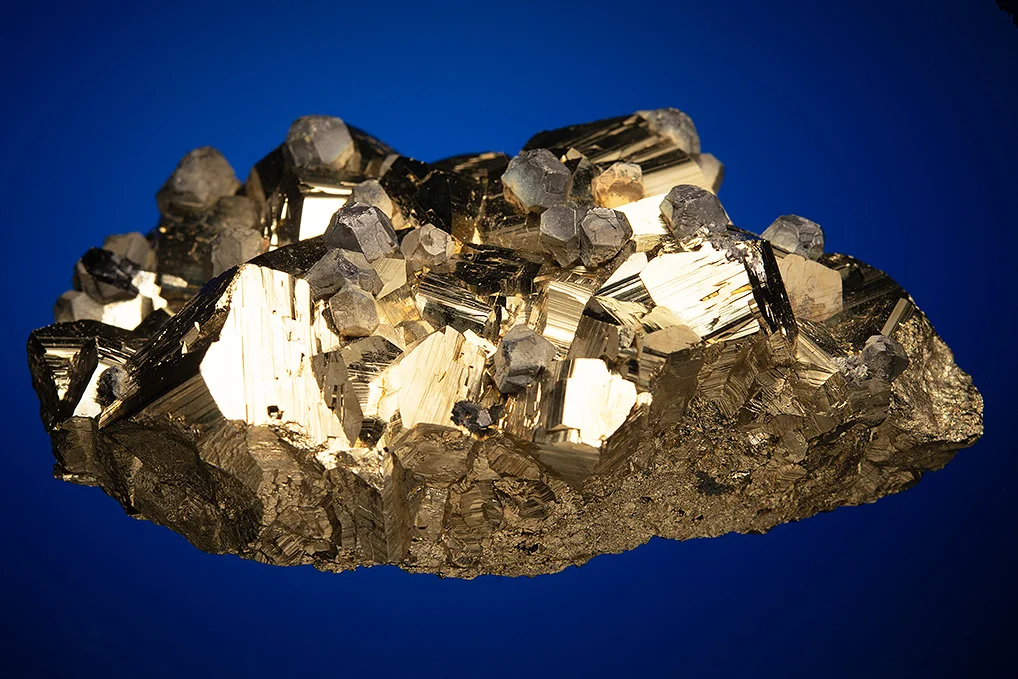 Pyrite with Galena - image 4