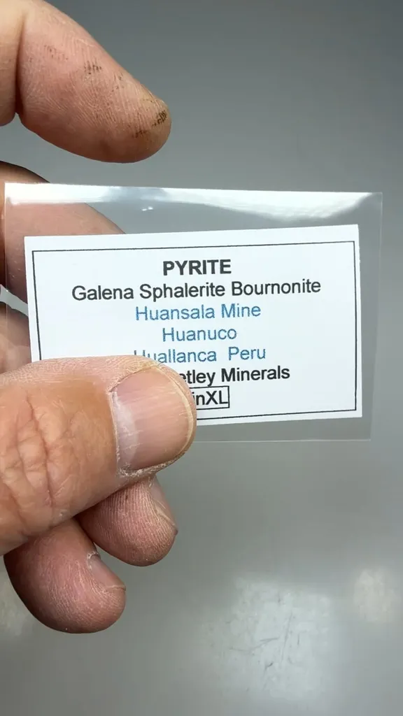 Pyrite with Galena, Sphalerite, Bournonite - image 2