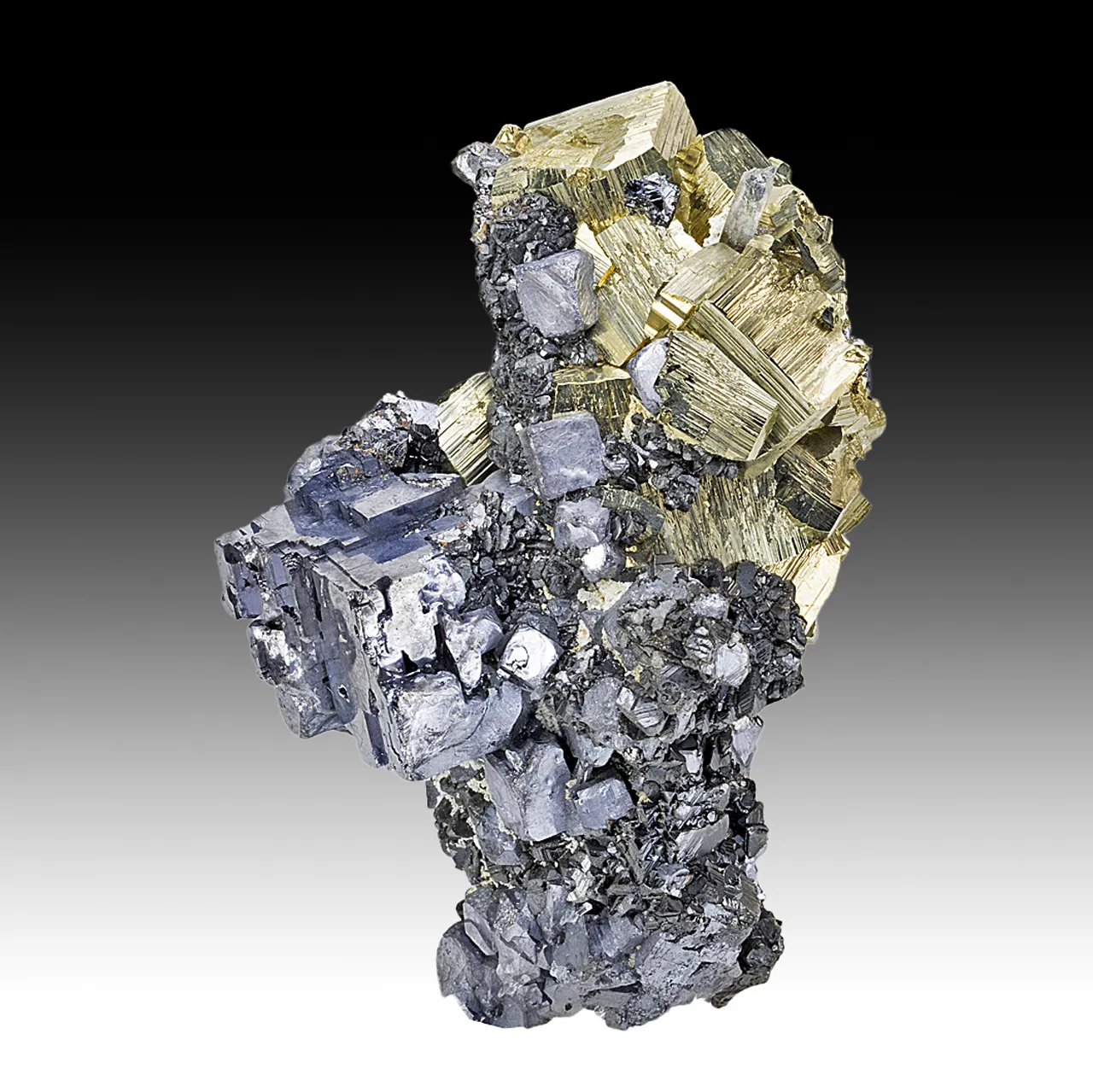 Pyrite with Galena, Sphalerite - image 1