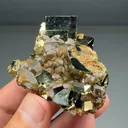 Pyrite with Grossular (O-0025) - image 1