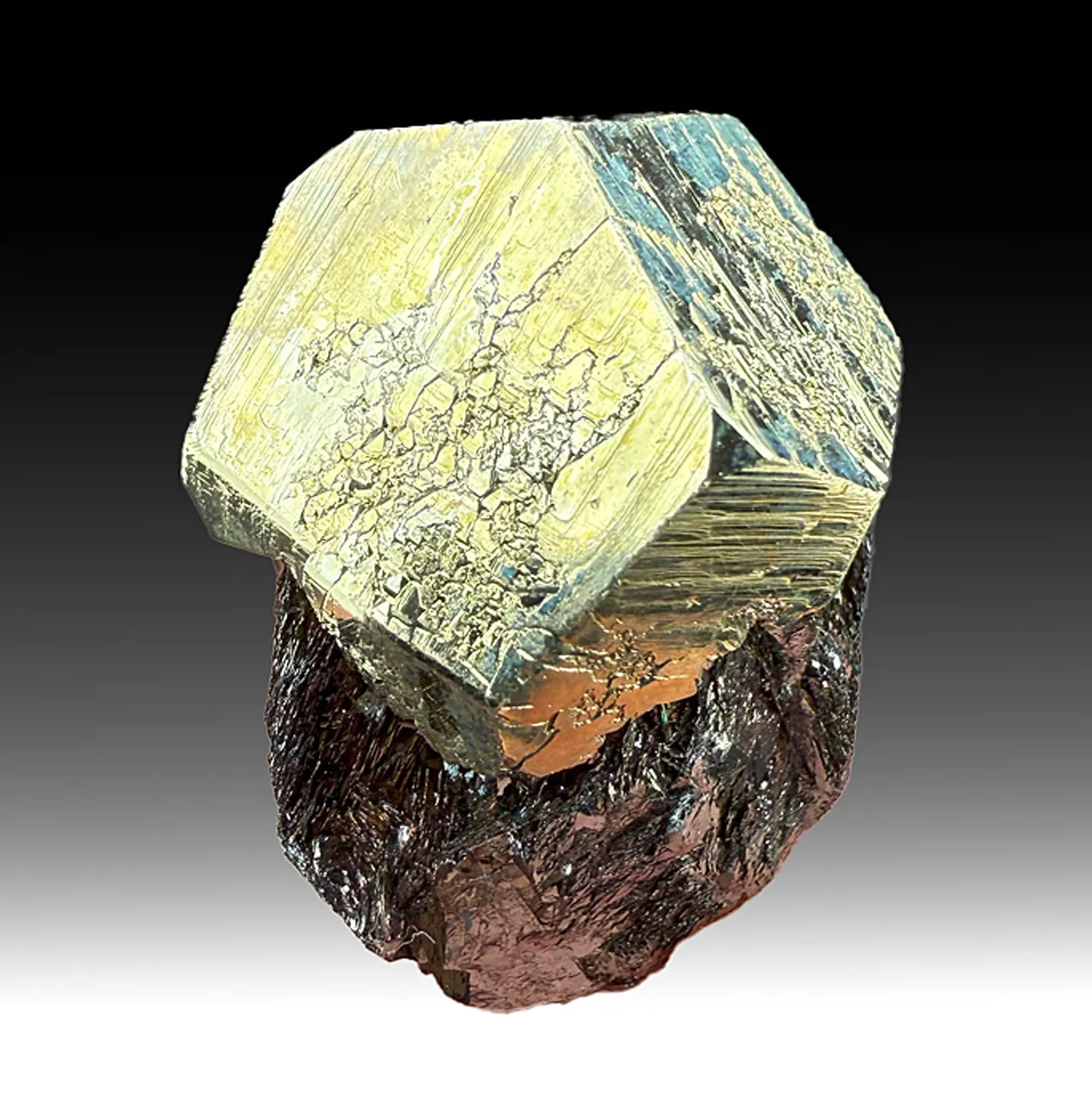 Pyrite with Hematite - image 1