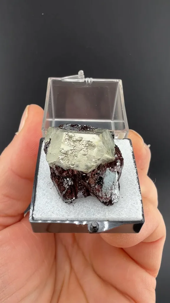 Pyrite with Hematite - image 2