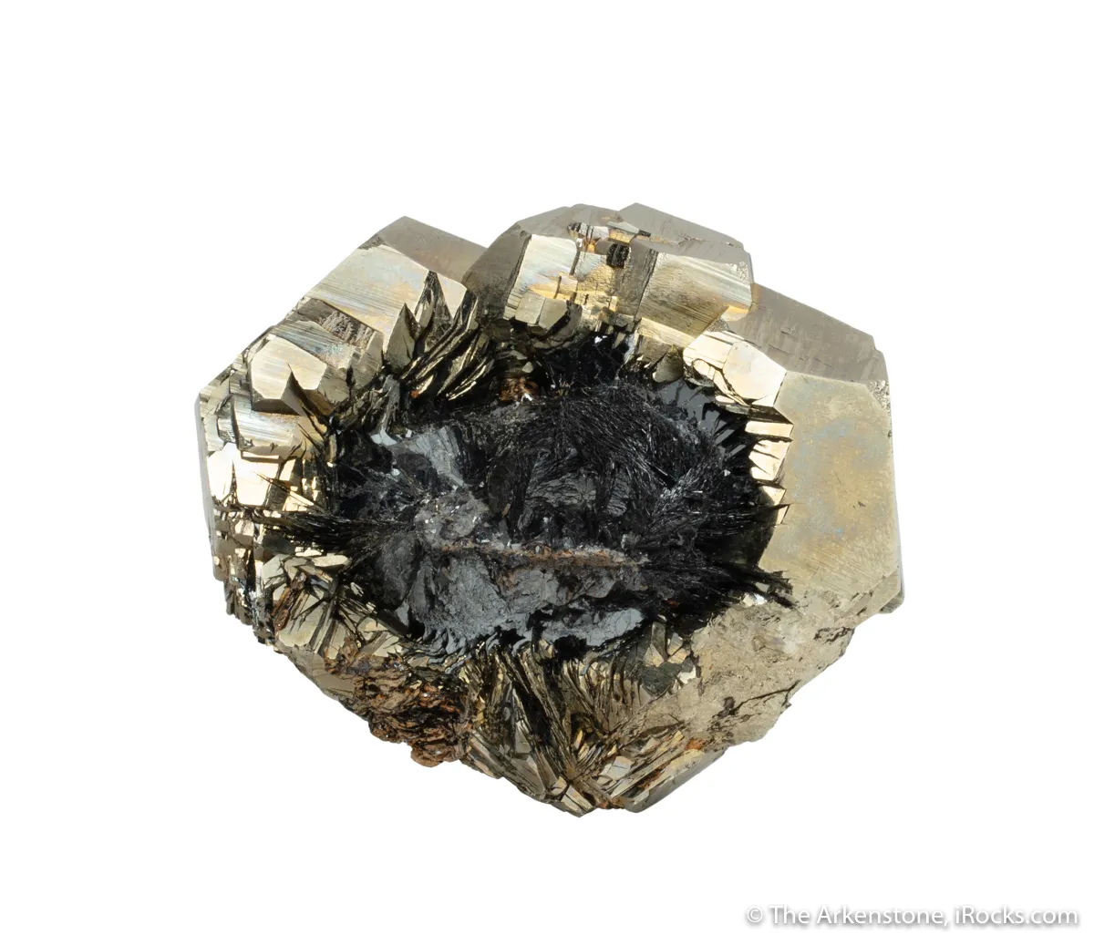 Pyrite with Hematite - image 1
