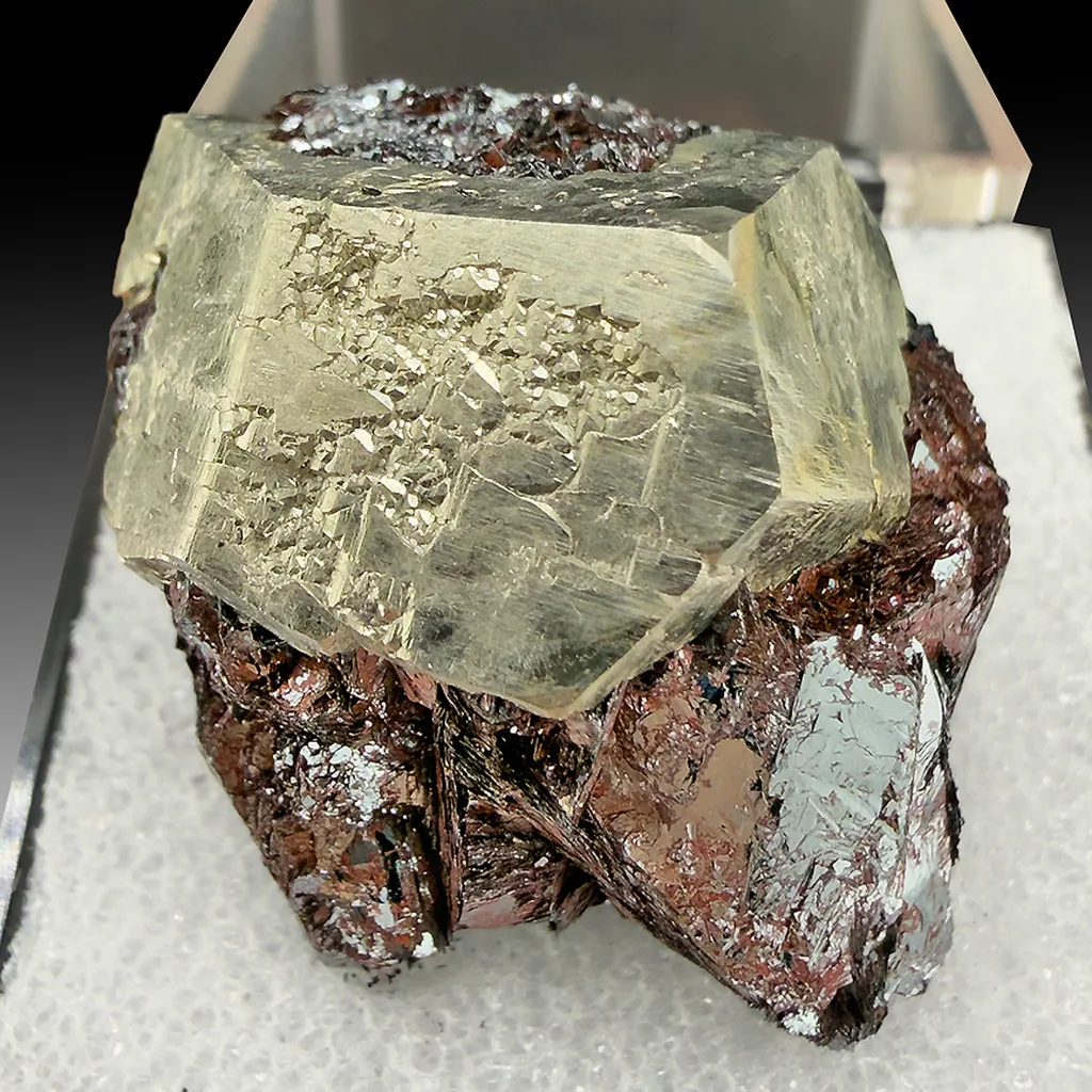 Pyrite with Hematite - image 1