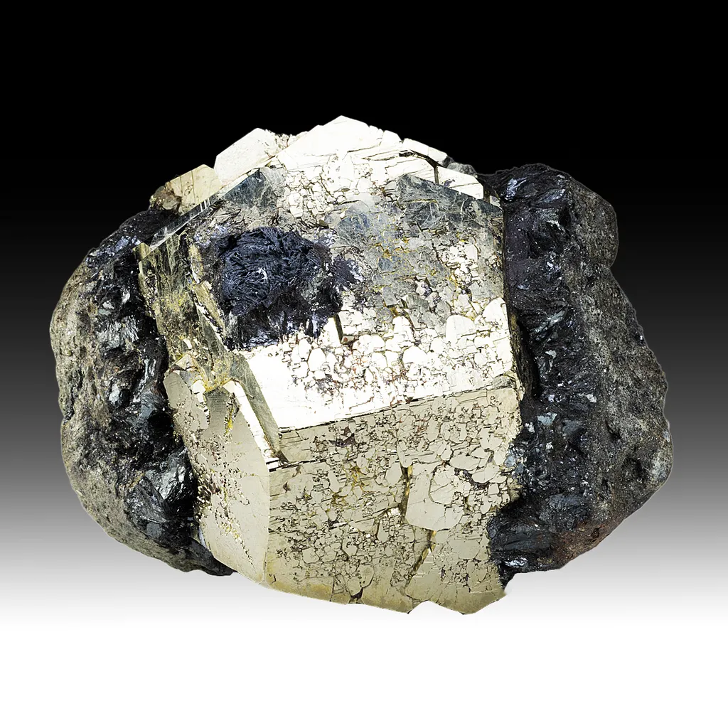 Pyrite with Hematite image