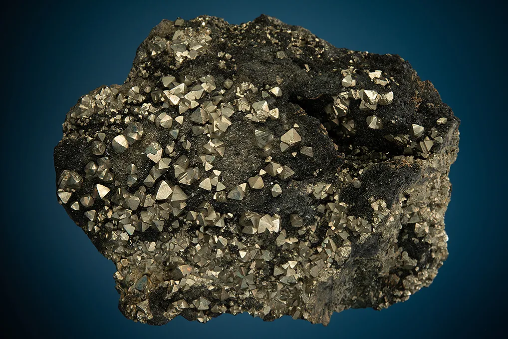 Pyrite with Jamesonite (?) image