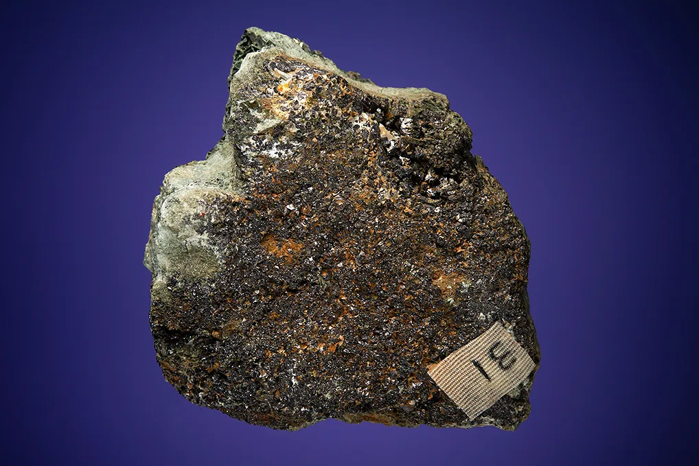 Pyrite with Magnetite on Actinolite after Diopside "Uralite" - image 3