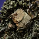 Pyrite with Magnetite on Actinolite after Diopside "Uralite" - image 2