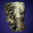 Pyrite with Magnetite on Actinolite after Diopside "Uralite" - image 5
