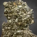 Pyrite with Manganocalcite from Bulgaria, Smolyan Province, Madan ore field, Septemvri Mine - image 1