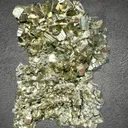 Pyrite with Manganocalcite from Bulgaria, Smolyan Province, Madan ore field, Septemvri Mine - image 8