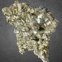 Pyrite with Manganocalcite from Bulgaria, Smolyan Province, Madan ore field, Septemvri Mine - image 3