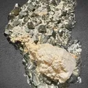 Pyrite with Manganocalcite from Bulgaria, Smolyan Province, Madan ore field, Septemvri Mine - image 5