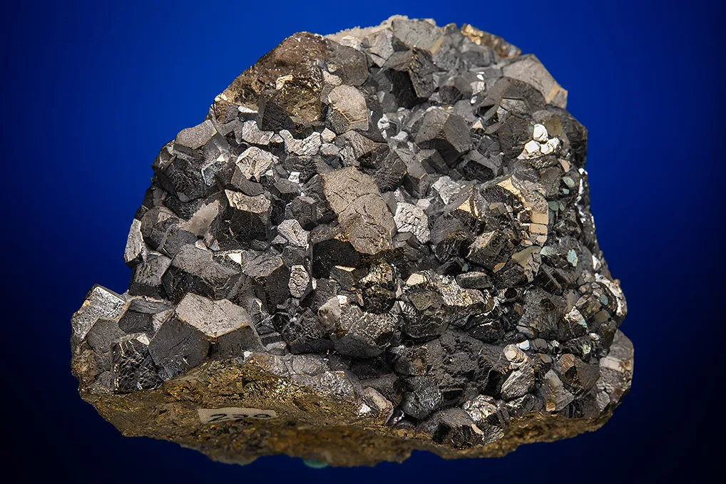 Pyrite with Molybdenite image