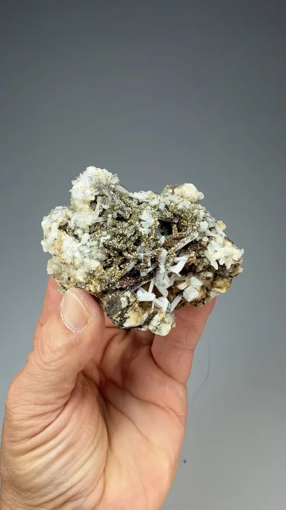 Pyrite with Quartz image