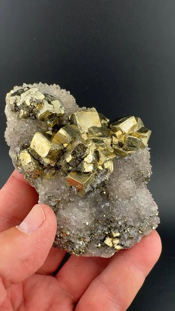 Pyrite with Quartz image