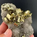 Pyrite with Quartz - image 1