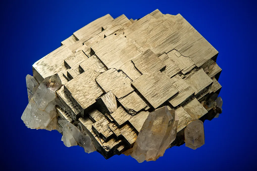 Pyrite with Quartz image