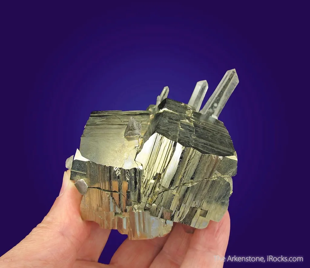 Pyrite with Quartz image