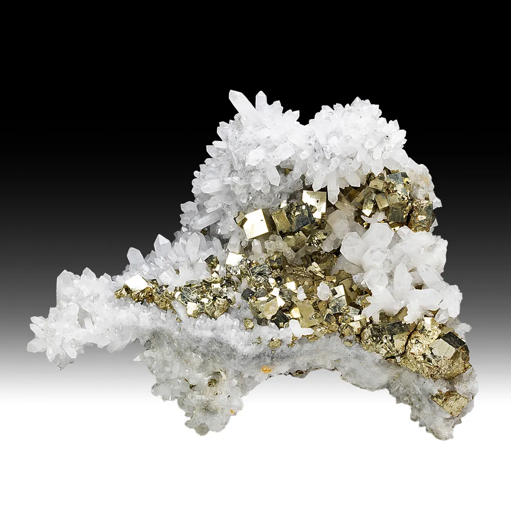 Pyrite with Quartz image