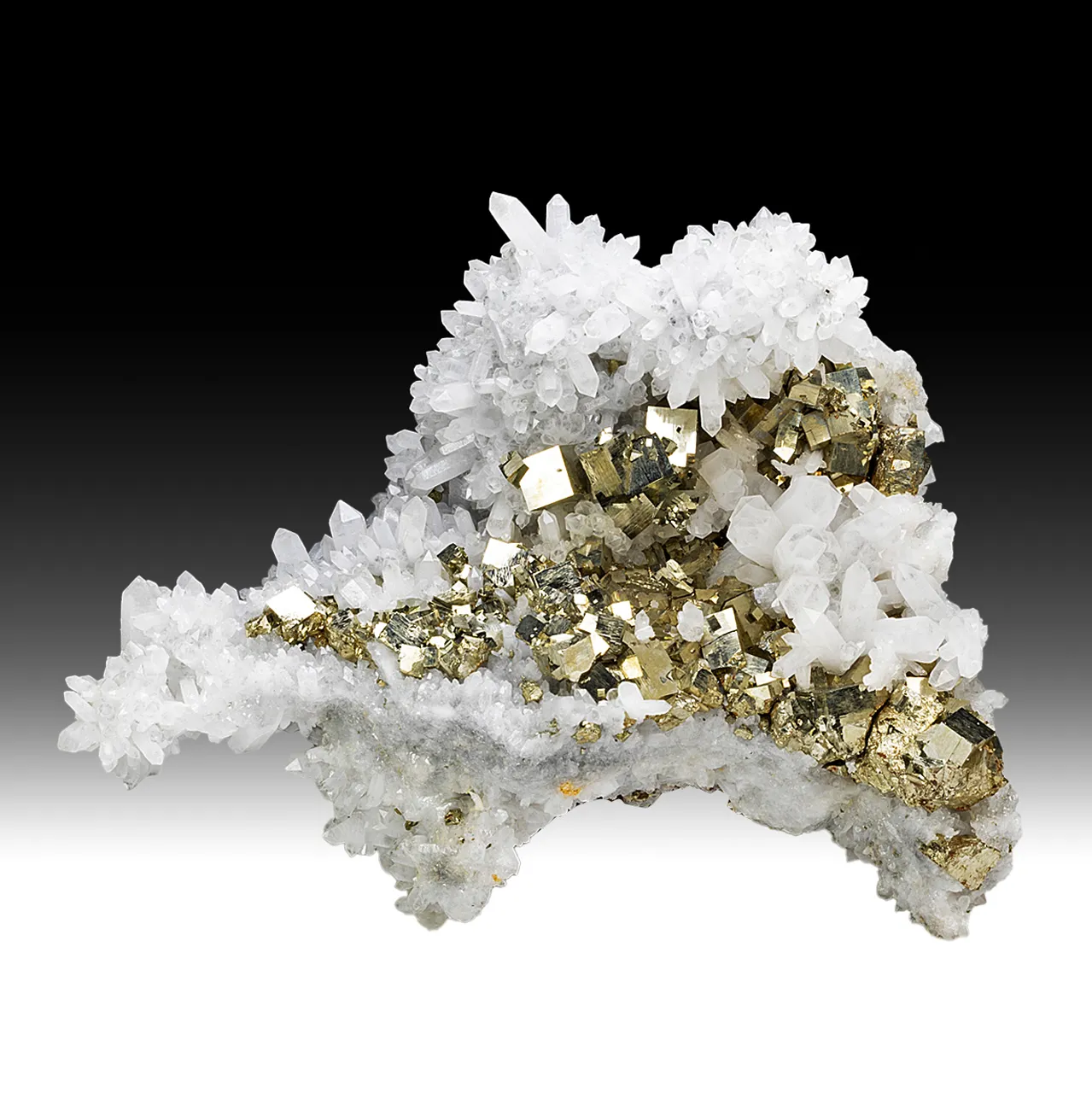 Pyrite with Quartz - image 1