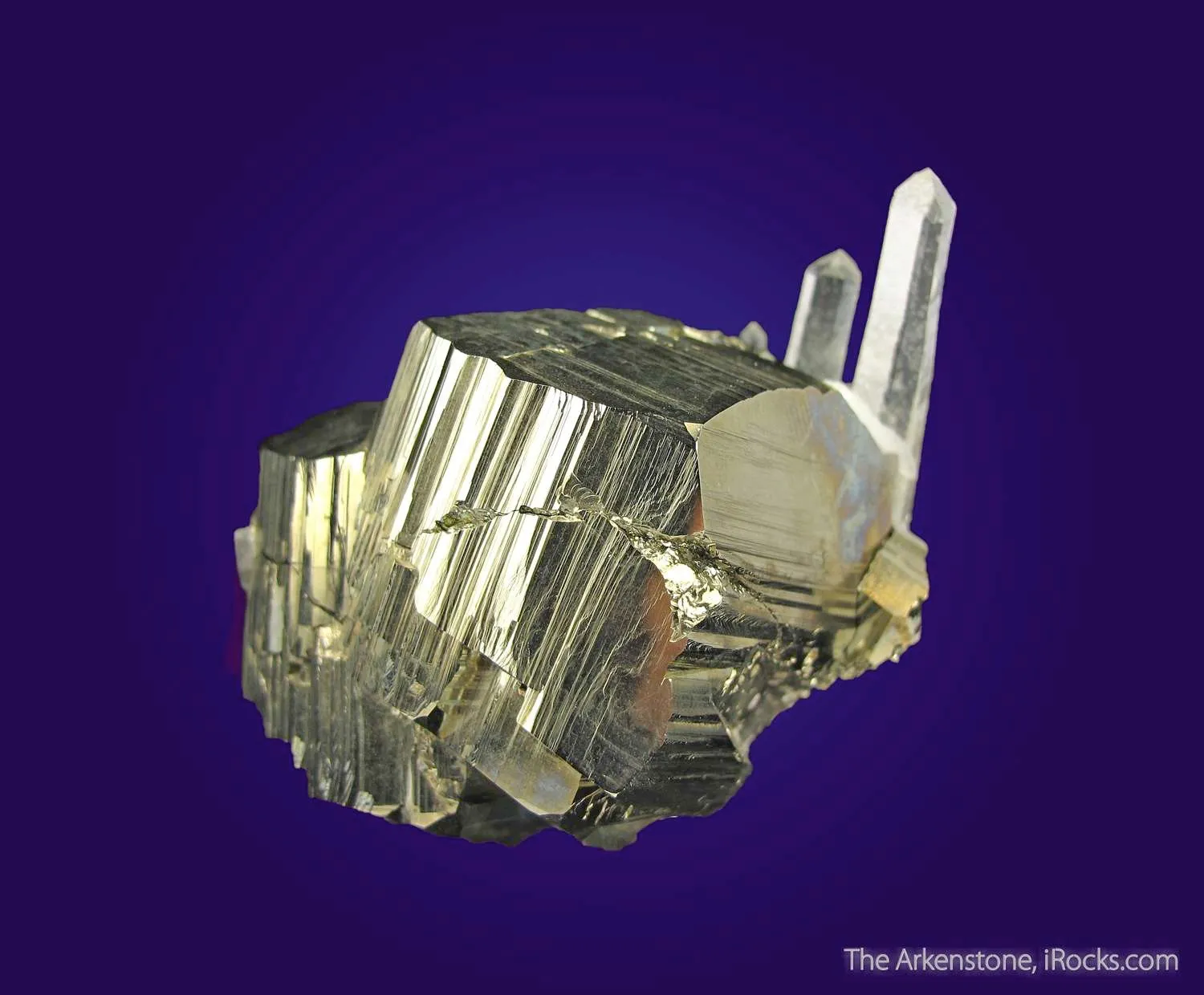 Pyrite with Quartz - image 2