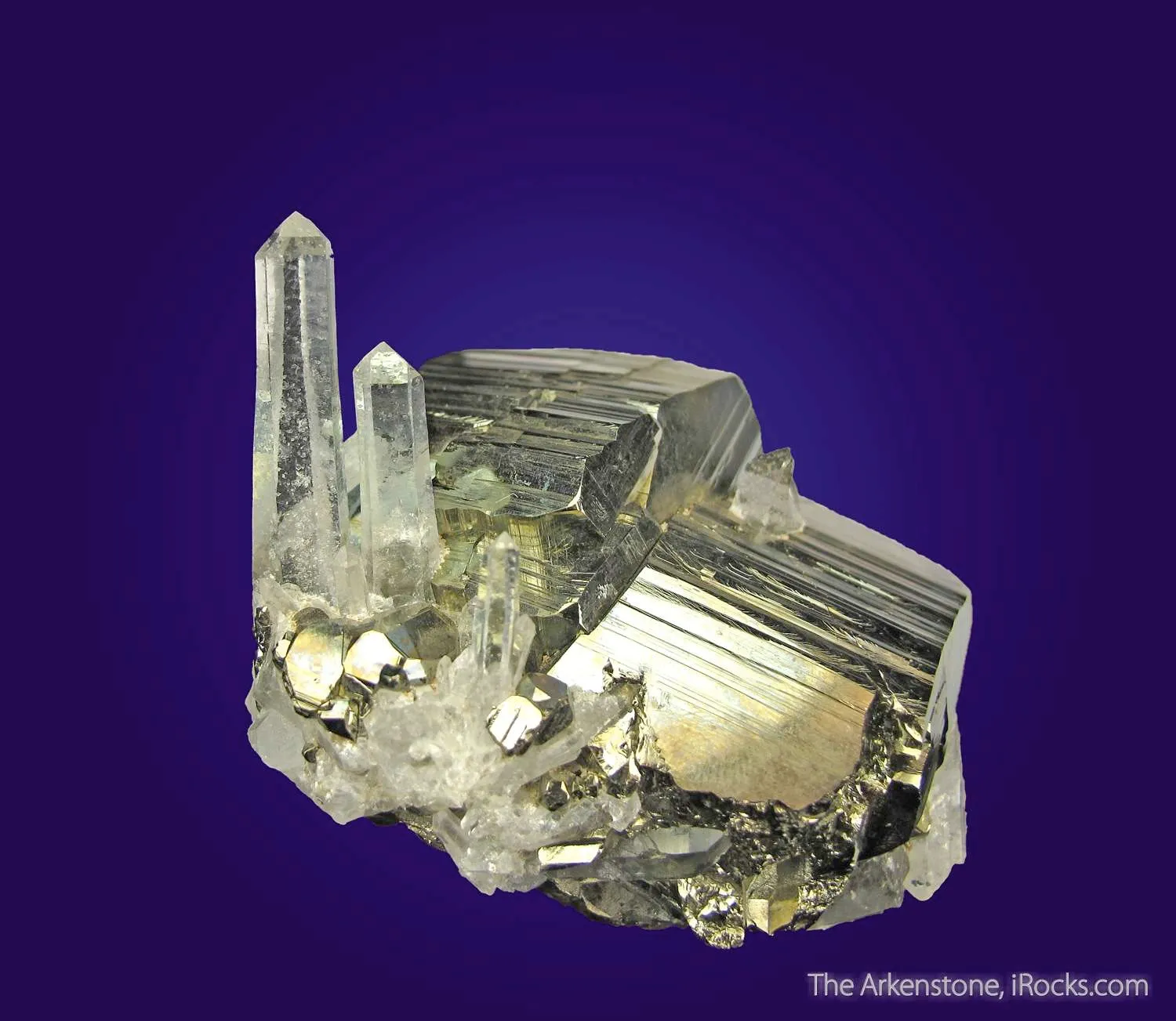 Pyrite with Quartz - image 6
