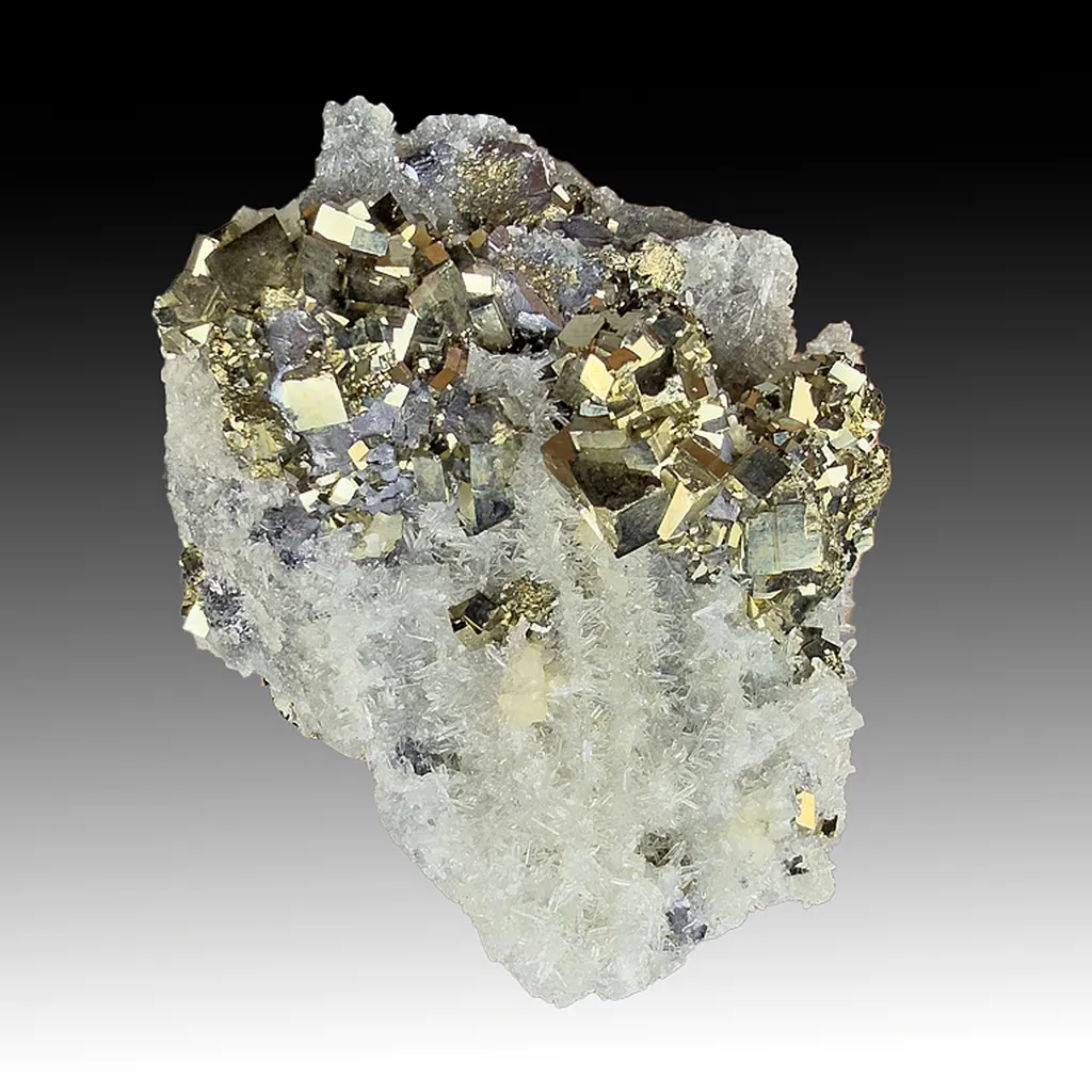 Pyrite with Quartz image