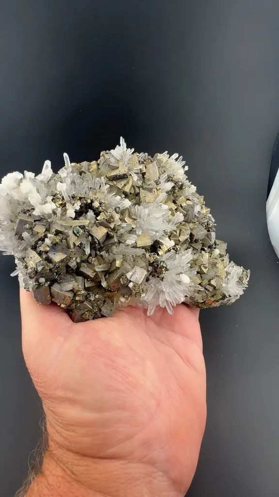 Pyrite with Quartz image