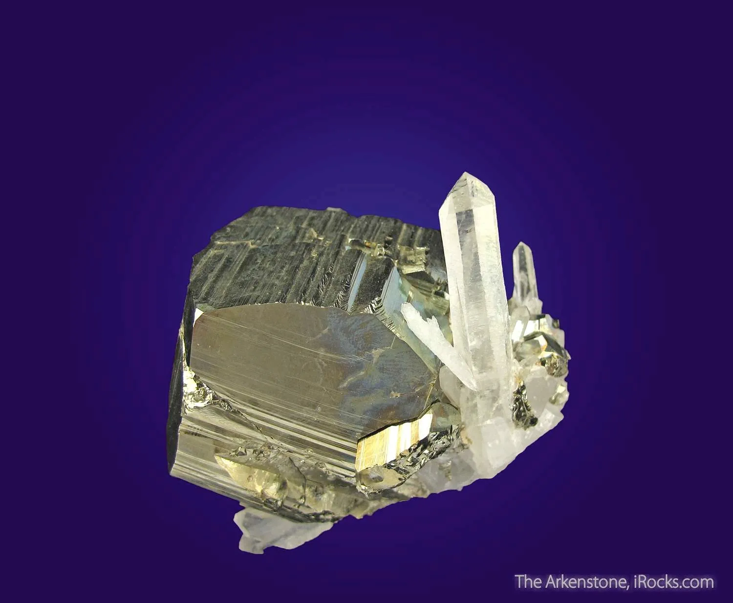 Pyrite with Quartz - image 3