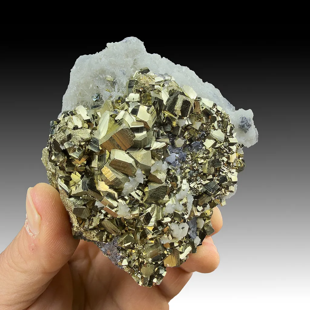 Pyrite with Quartz image