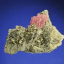 Pyrite with Quartz and Rhodochrosite - image 6