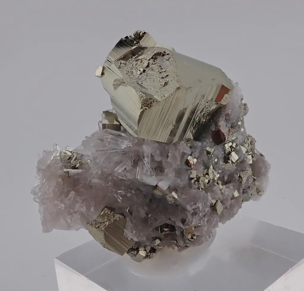 Pyrite with Quartz - image 3
