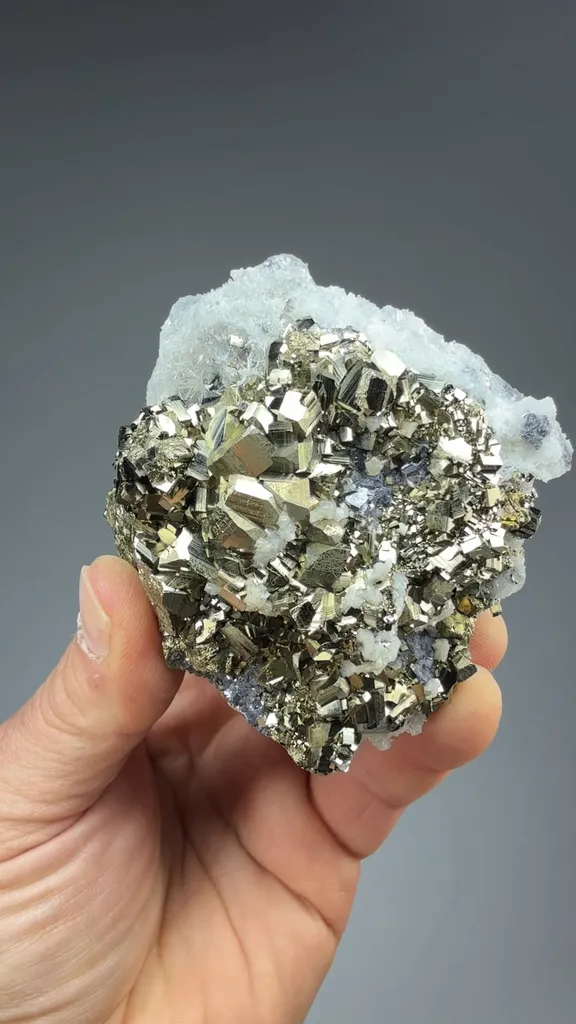 Pyrite with Quartz - image 2